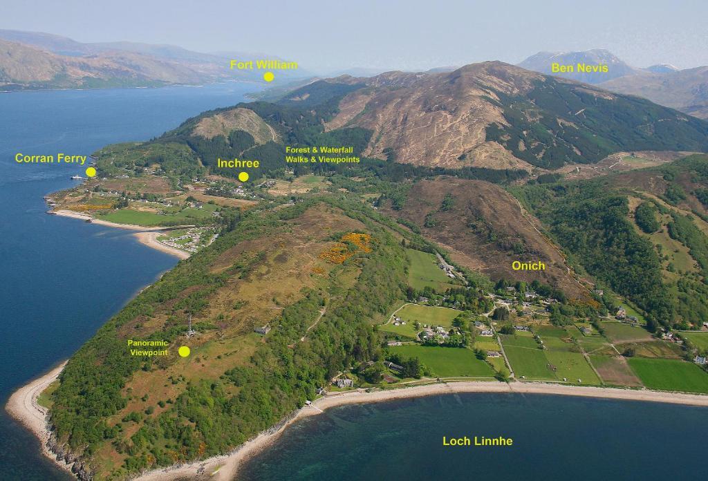 Inchree Chalets Fort William Exterior photo